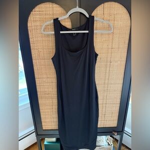 Forever 21 Midnight Black Bodycon Midi Dress